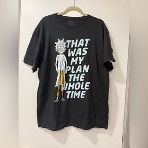 Cartoon Network Black Tee with Graphic Design